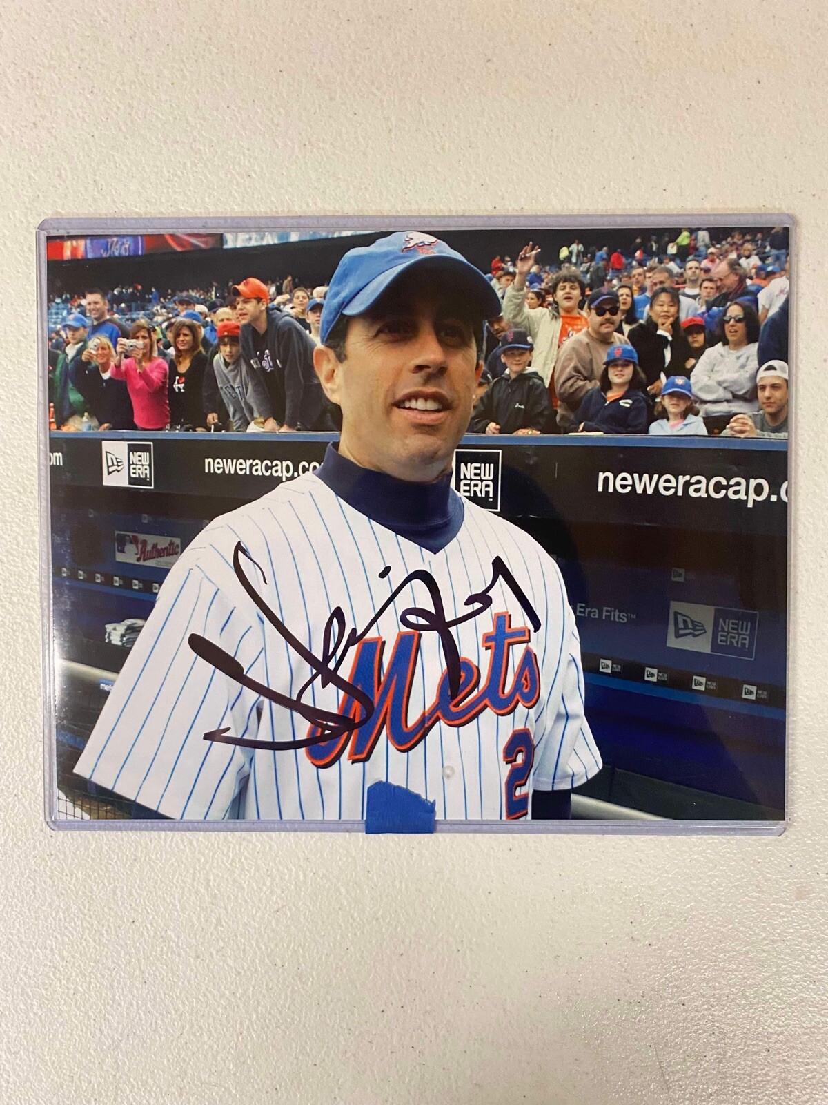 Jerry Seinfeld Autographed 8×10 Photo! Comedian! Actor! American Icon! NY Mets!