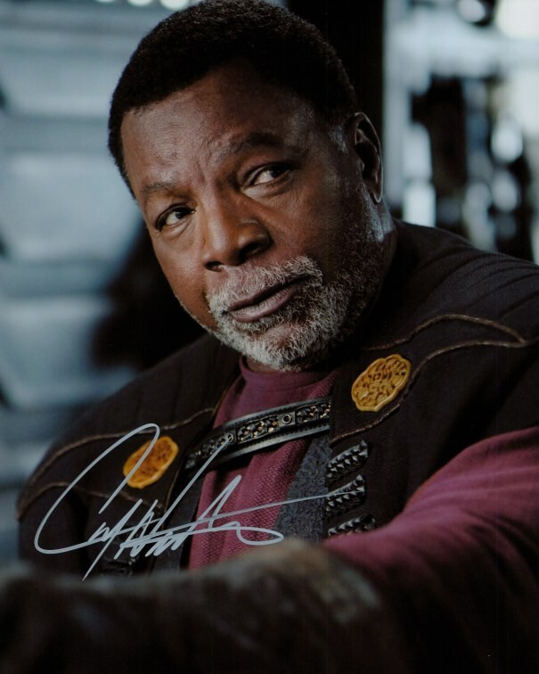 Carl Weathers autographed Original 8×10 Photo LOA TTM