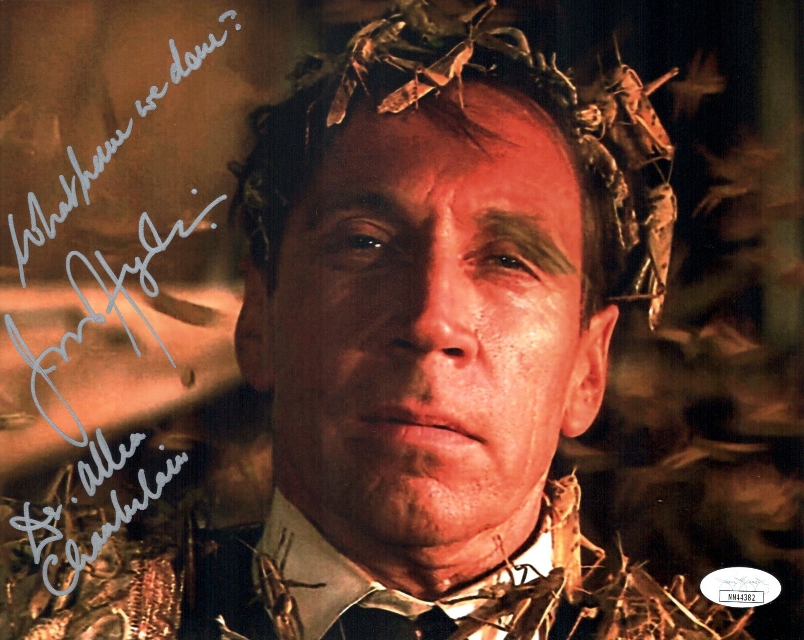 JONATHAN HYDE Signed 8×10 THE MUMMY Dr Chamberlain Autograph QUOTE JSA COA Cert