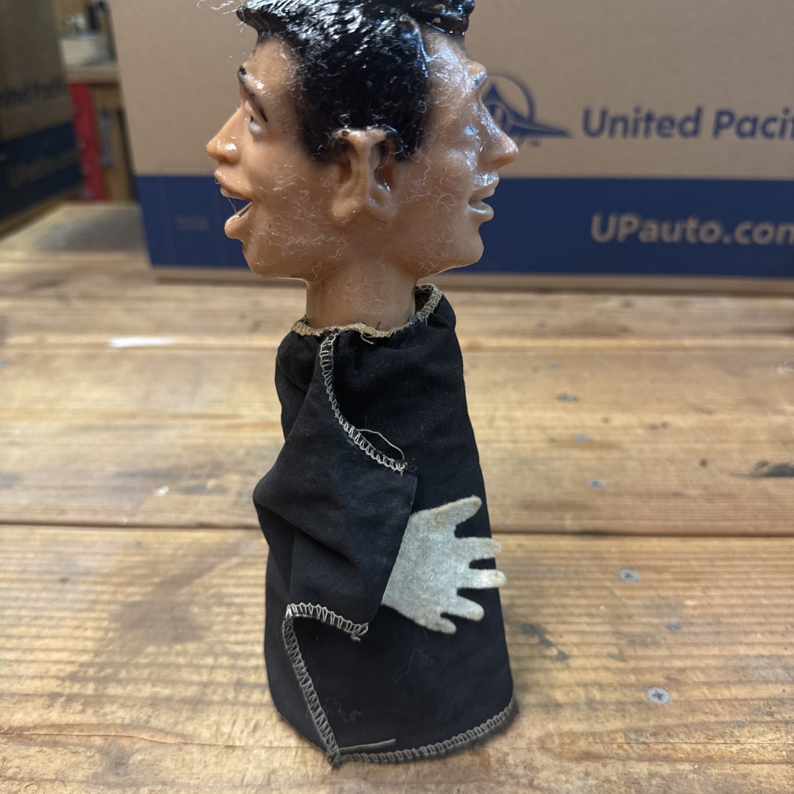 Dean Martin and Jerry Lewis puppet two-faced puppet