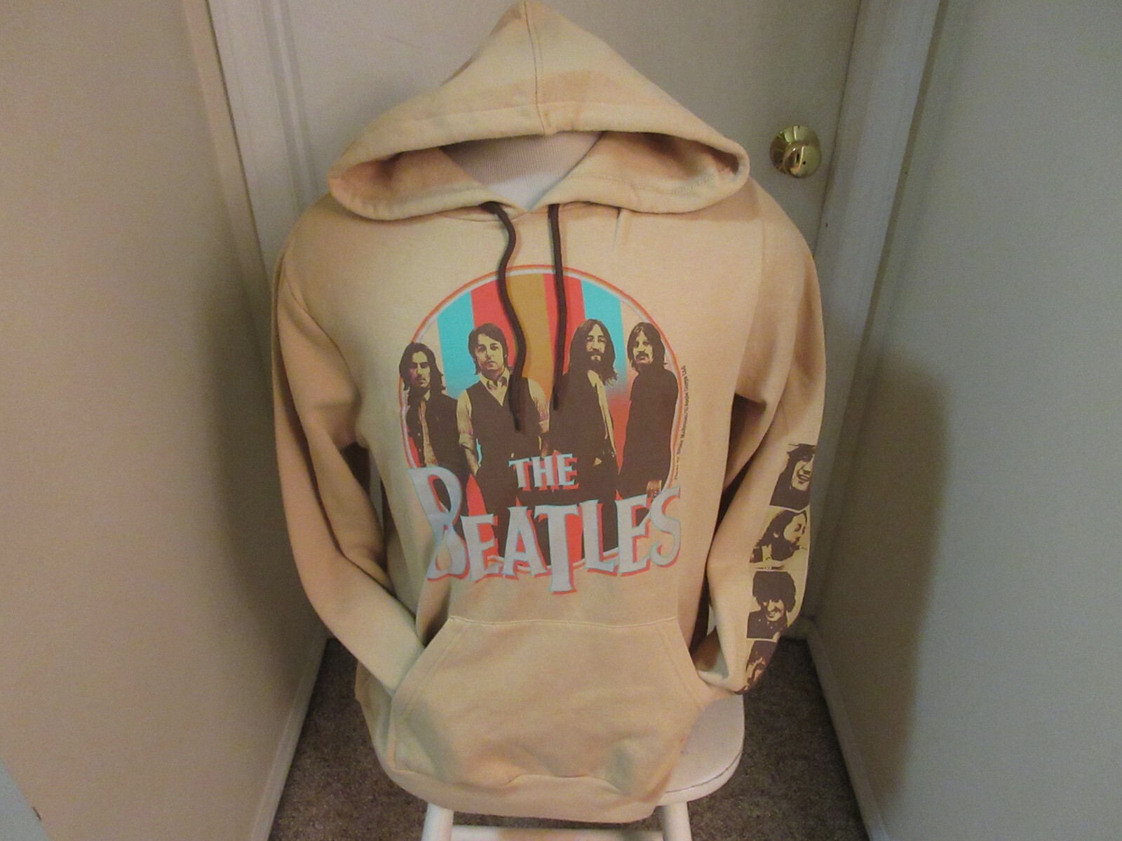 Beatles Hoodie Size Large Adult Long Sleeves NWOT