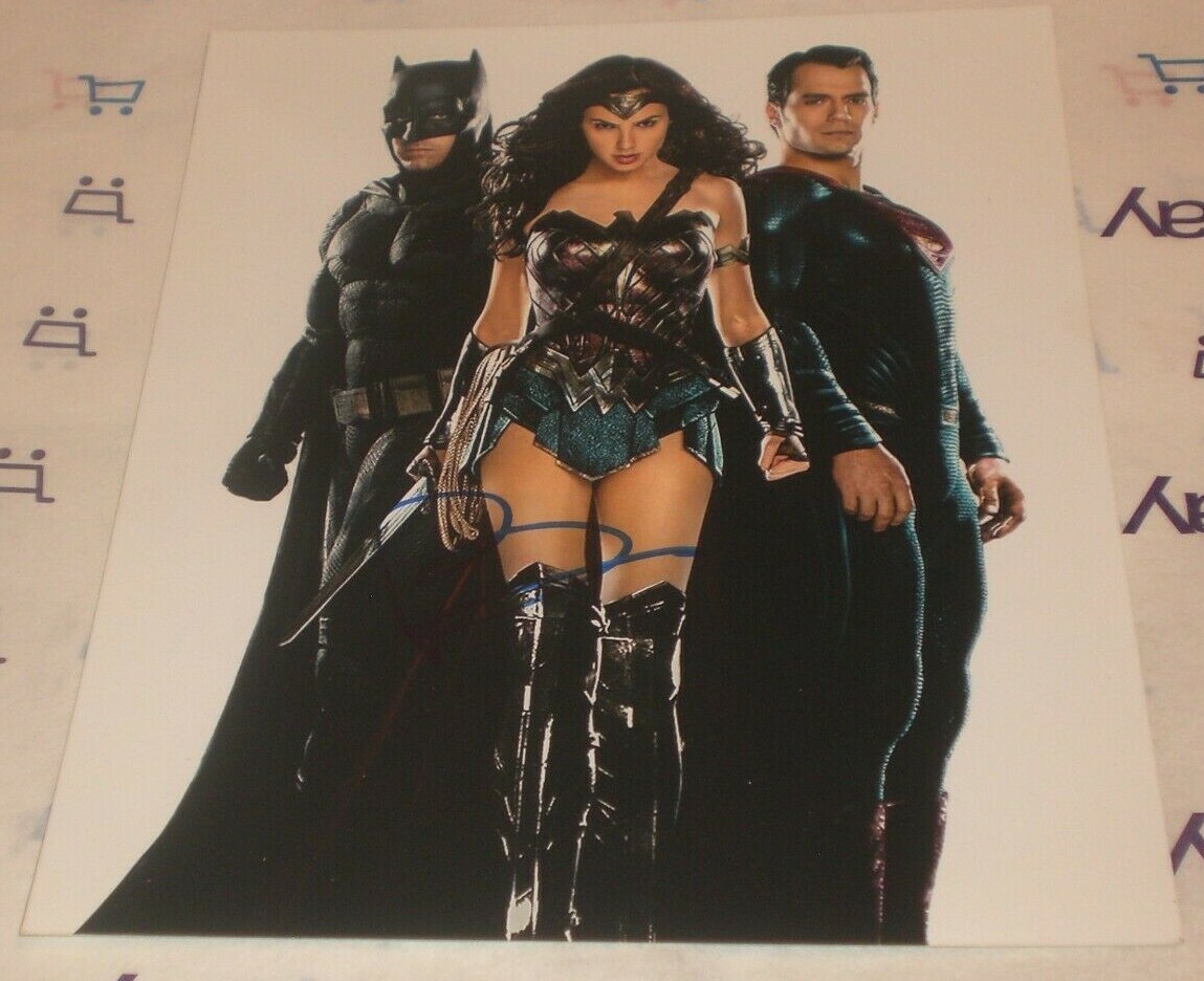 BEN AFFLECK SIGNED JUSTICE LEAGUE CAST PROMO 8X10 PHOTO AUTOGRAPH COA BATMAN