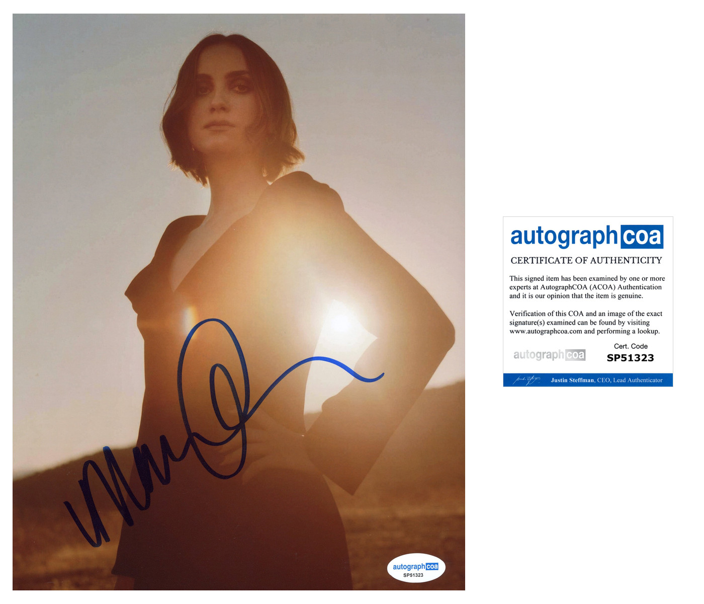 Maude Apatow ‘Euphoria’ Actress Sexy Signed 8×10 Photo ‘Lexi Howard’ ACOA
