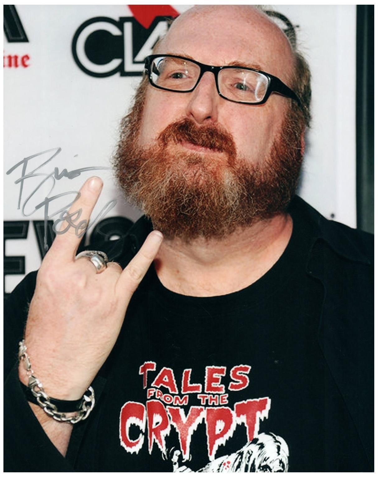 Brian Posehn Comedian Signed 8×10 Photo