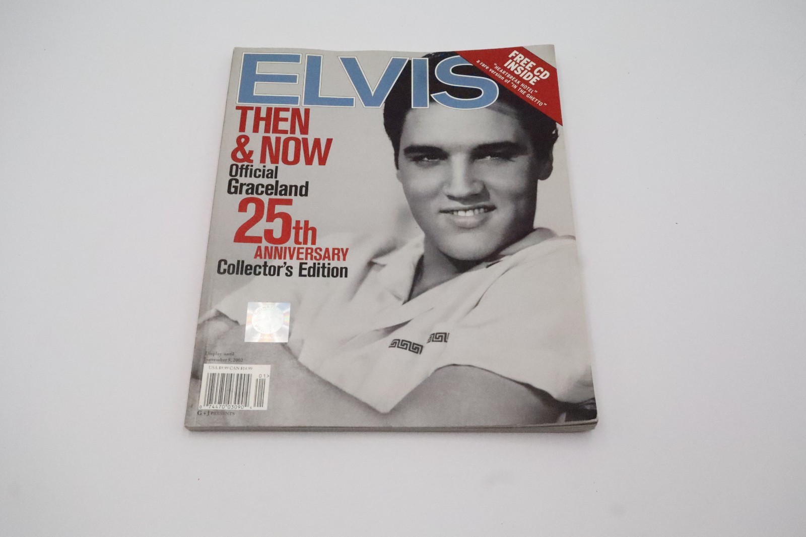 Elvis Then & Now Graceland 25th Anniversary Collector Edition Magazine 2002