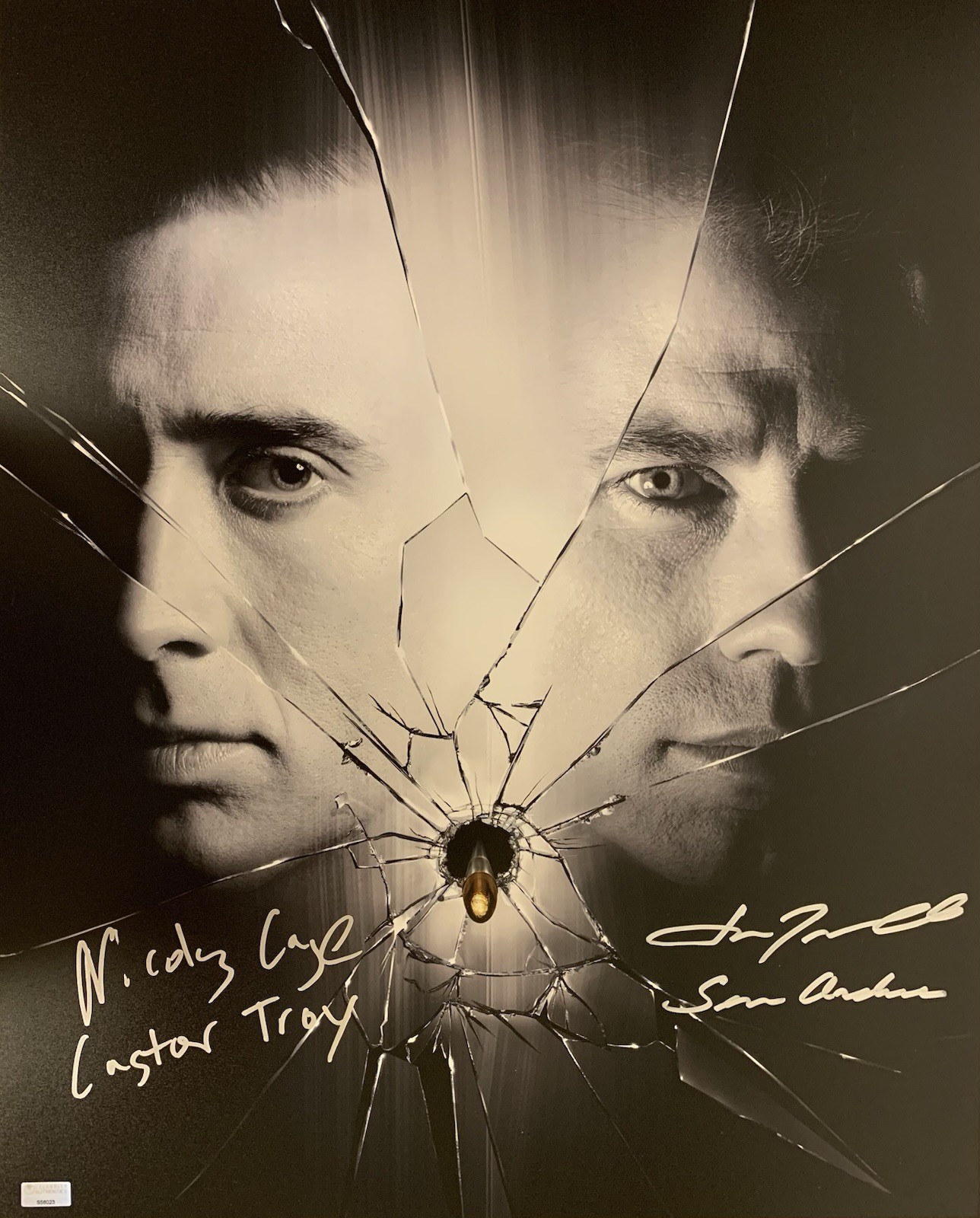 Nicolas Cage & John Travolta Signed/Inscribed “Face/Off” 16×20 Photo – JSA LOA