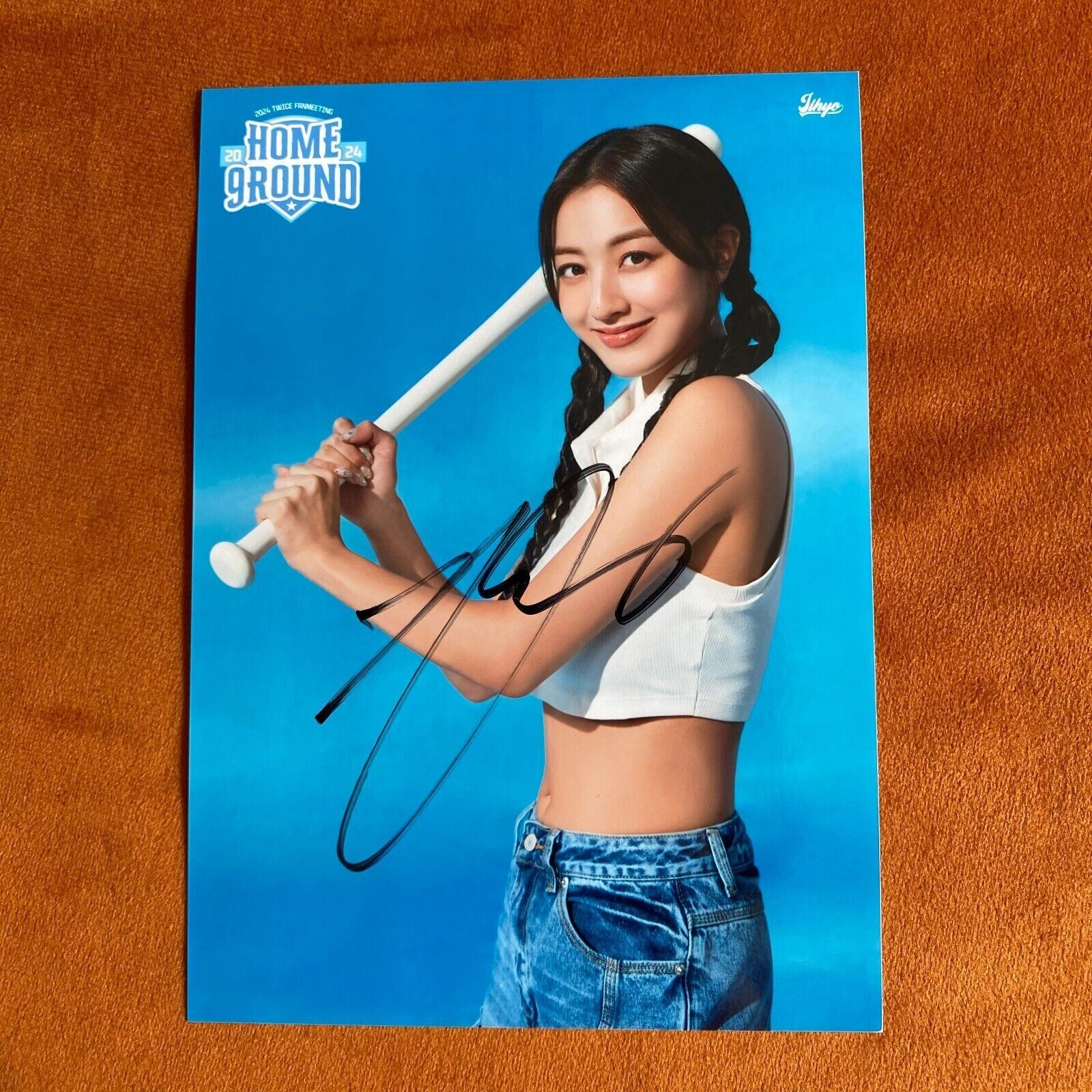TWICE HOME GROUND Autographed Signed Photo 5*7 K-POP Collection 2024