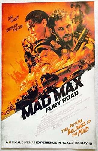 MAD MAX: FURY ROAD – 11″X17″ Original Promo Movie Poster 2015 REGAL Tom Hardy