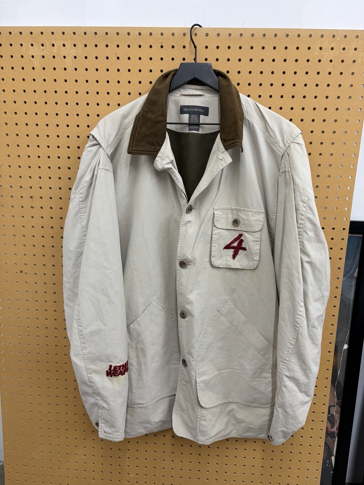 Lethal Weapon 4 Cast And Crew Promotional Jacket Banana Republic Movie L