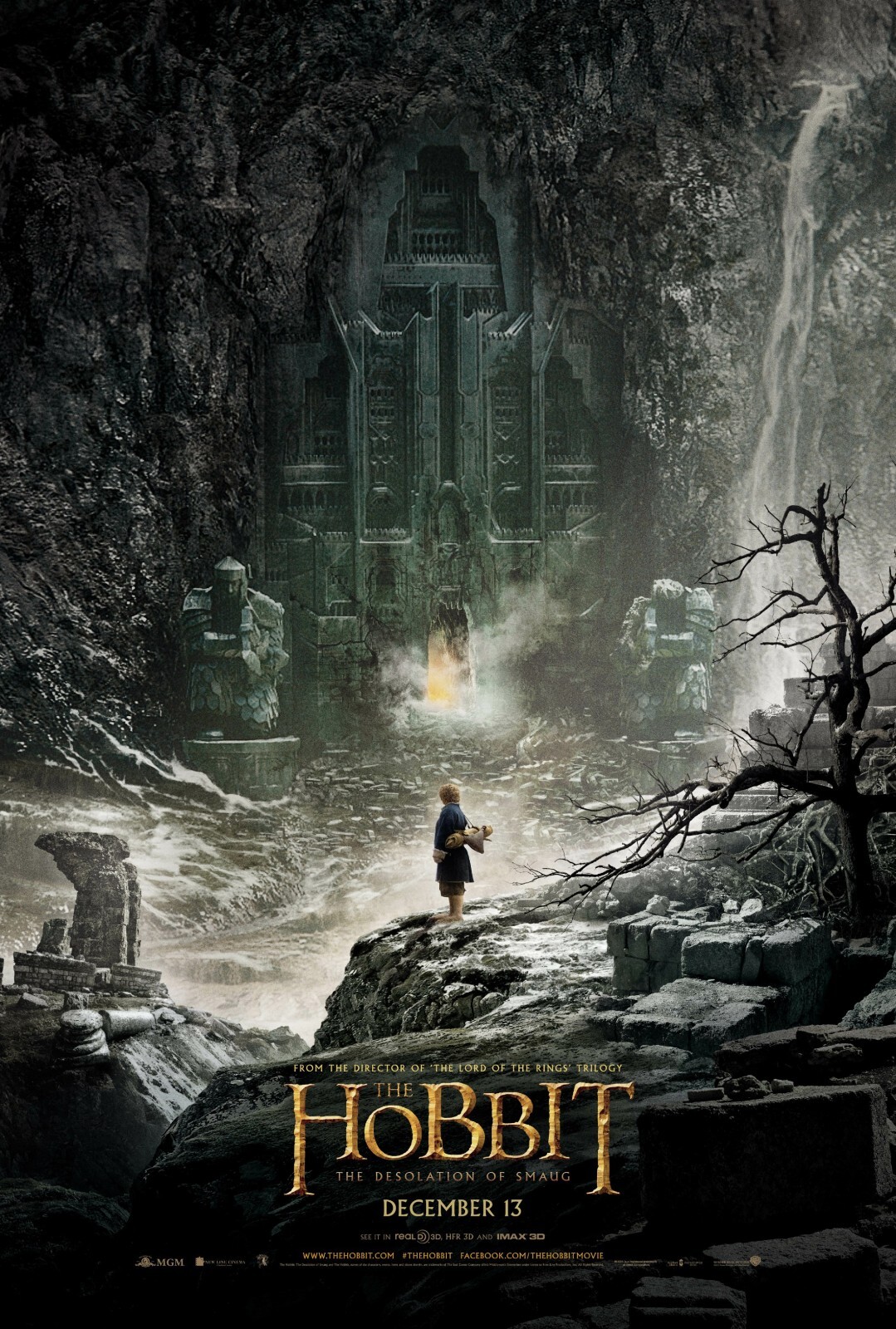 The Hobbit movie poster (g) The Desolation Of Smaug – 11 x 17 – Martin Freeman