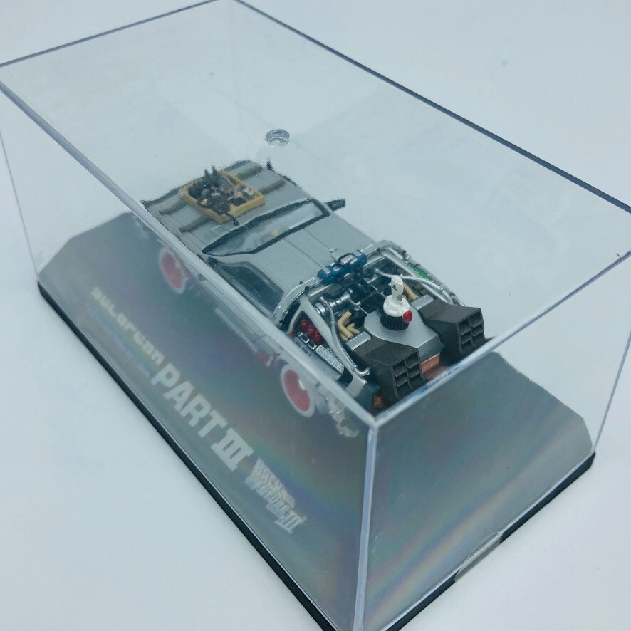 BACK TO THE FUTURE Part III 1/43 Scale Delorean DieCast Collection Figure SKYNET