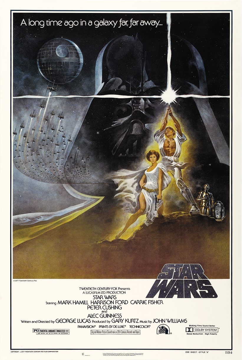 Star Wars movie poster – 11″ x 17″ – Star Wars poster (style b)