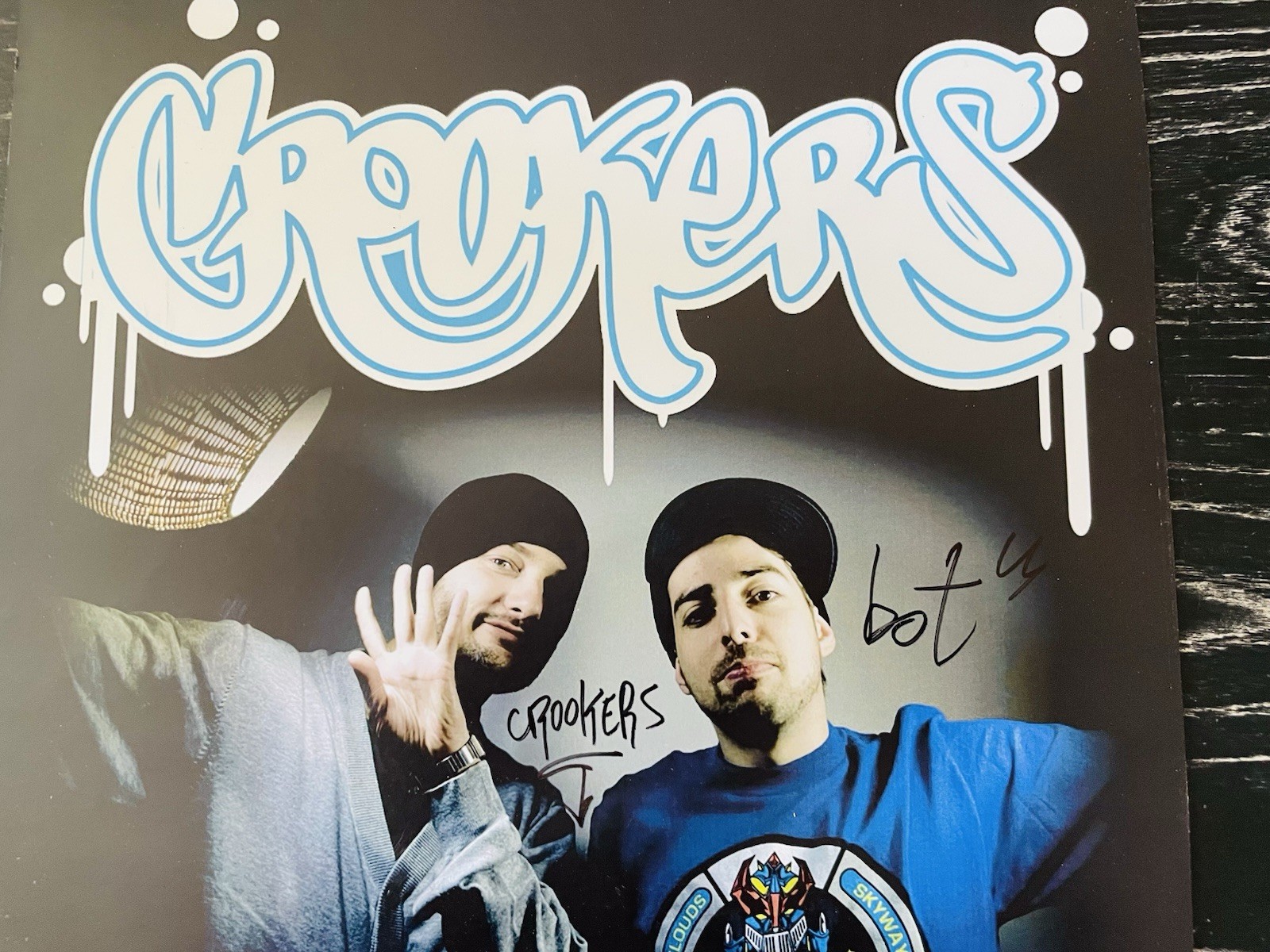 CROOKERS & BOT SIGNED AUTOGRAPHED POSTER FRAMED ‘DJ’ *RARE* EDM HOUSE MUSIC