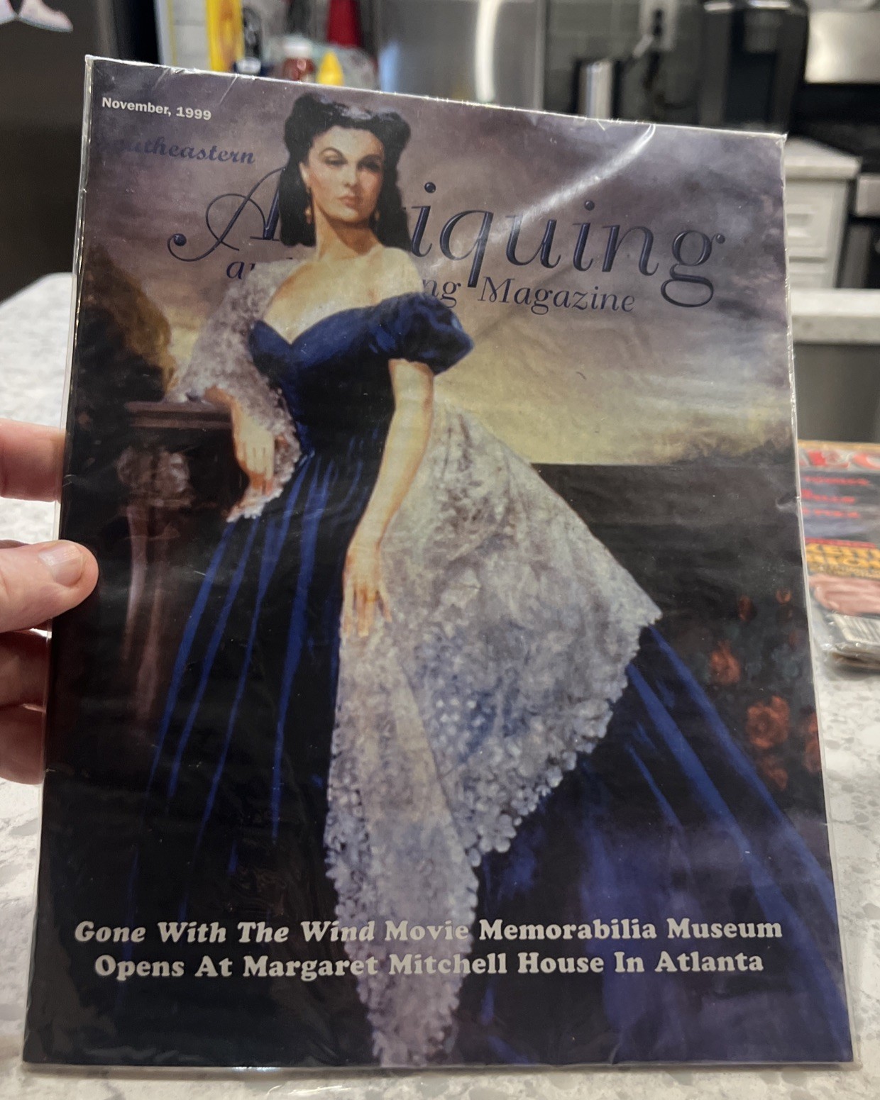 SCARLETT O’HARA Southern Antiques Magazine. GONE WITH THE WIND VIVIEN LEIGH