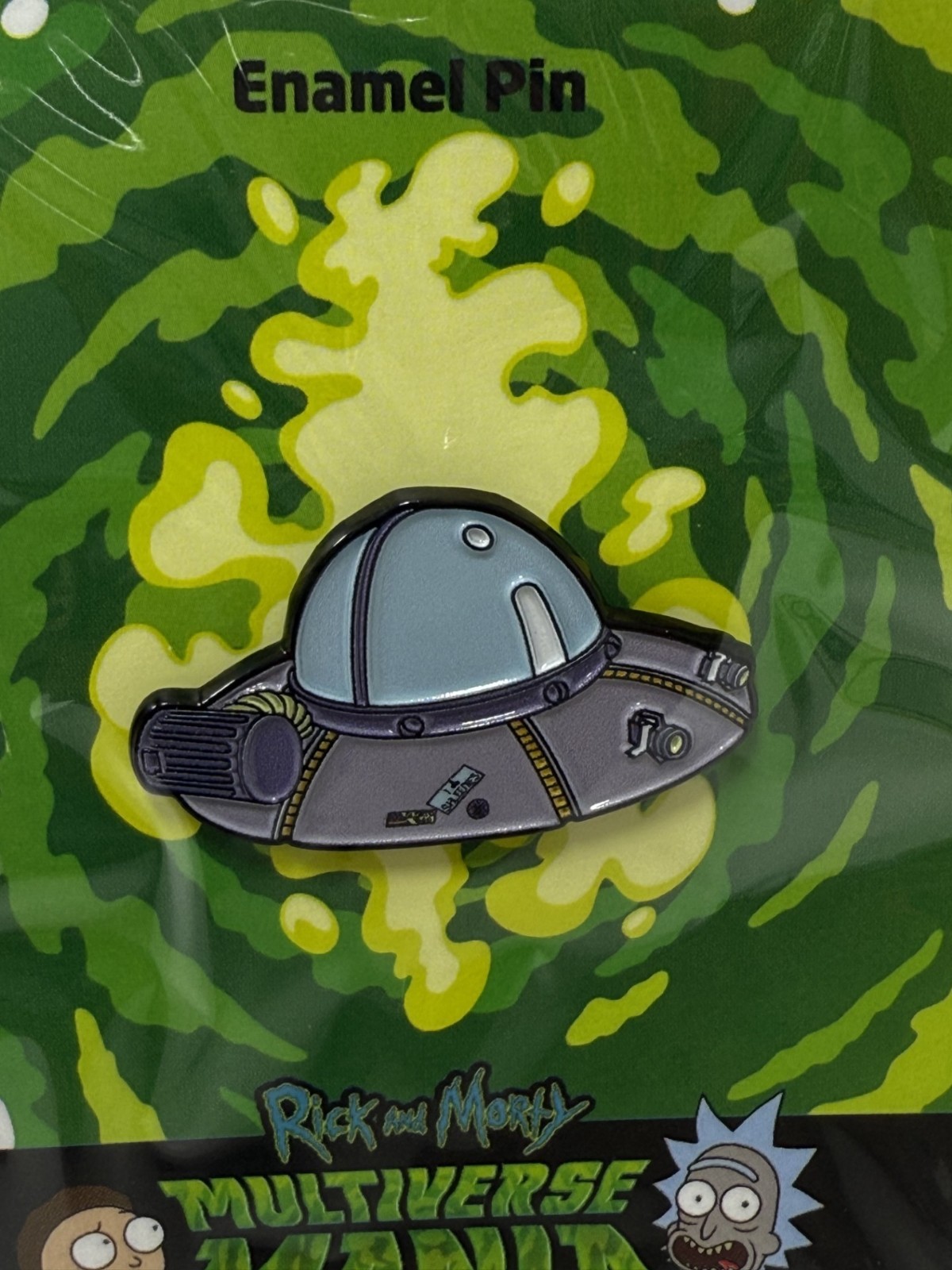 RICK AND MORTY Multiverse Mania + SHIP ENAMEL PIN + NEW! ORIGINAL! OFFICIAL MERC