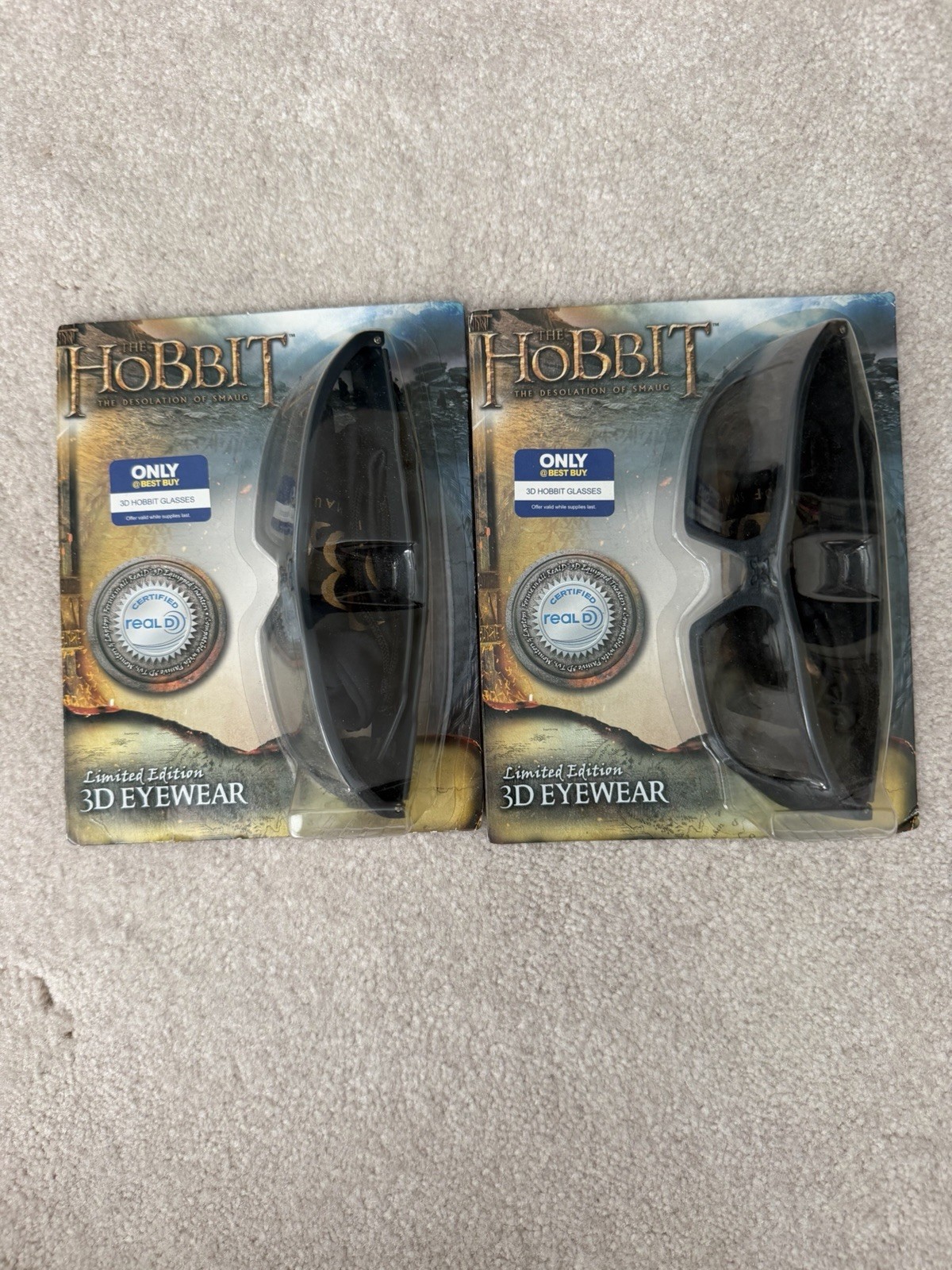 The Hobbit: The Desolation of Smaug Limited Edition RealD 3D Eyewear Black