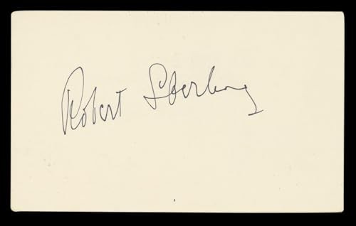 Robert Sterling Roughshod Authentic Signed 3×5 Index Card BAS #BL96891