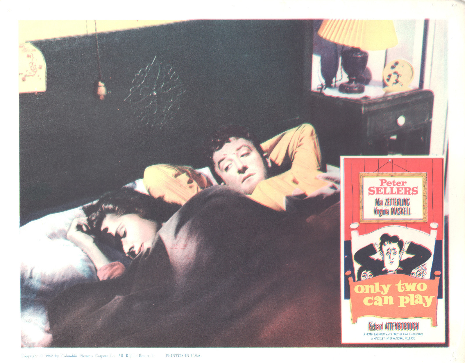 Only Two Can Play (1962) 11×14 Lobby Card #nn