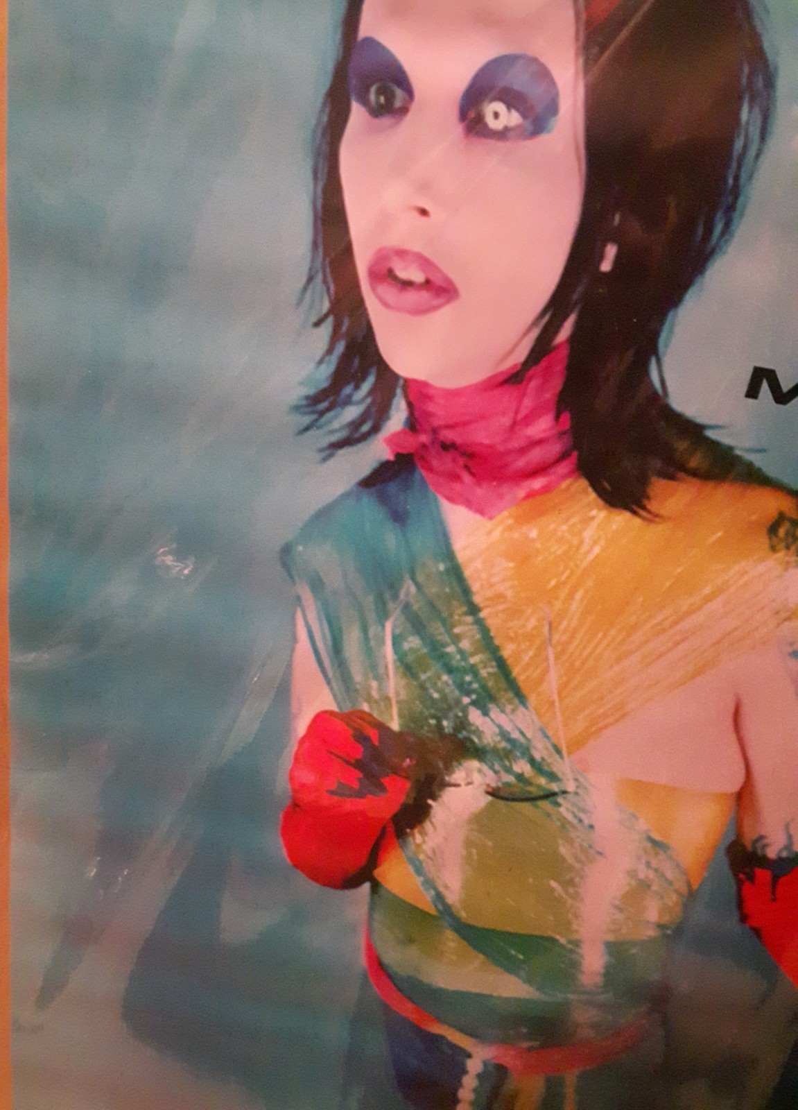 Marilyn Manson “CELOPHANE” Poster #7512 1998 22×34 57×87 Funky Winterland Used