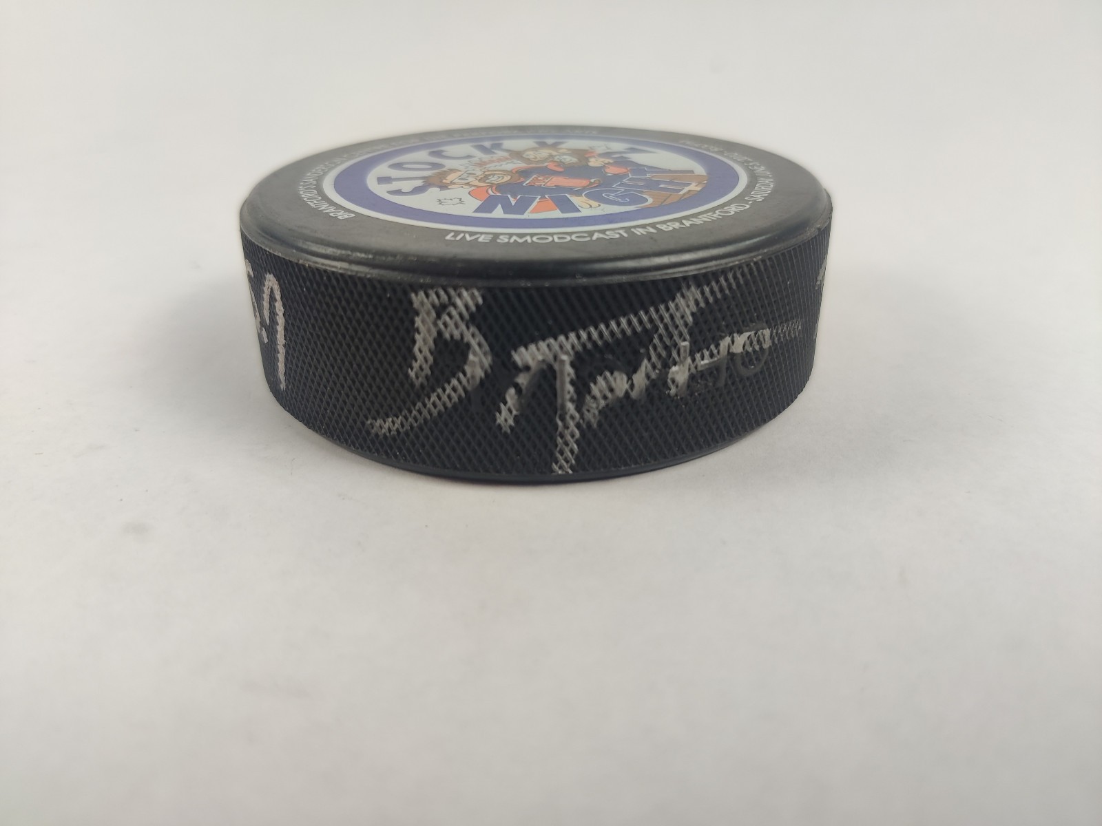 *SIGNED* Stocky Night 2 Smodcast Comic Book Men Hockey Puck 6/5/2010 Ontario