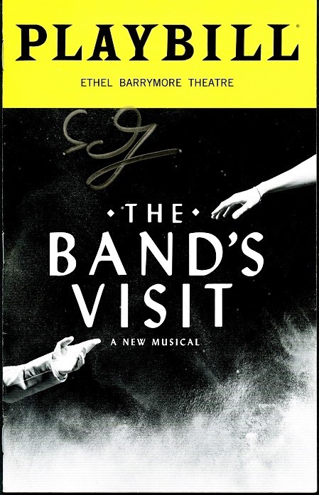 THE BAND’S VISIT In-person Signed Playbill by SASSON GABAY