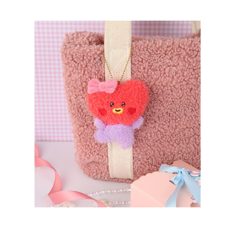 BTS BT21 Official minini LOVELY PLUSH Doll Keyring Authentic