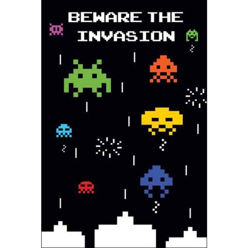 Beware the Invasion NEW Poster 24 In x 36 In