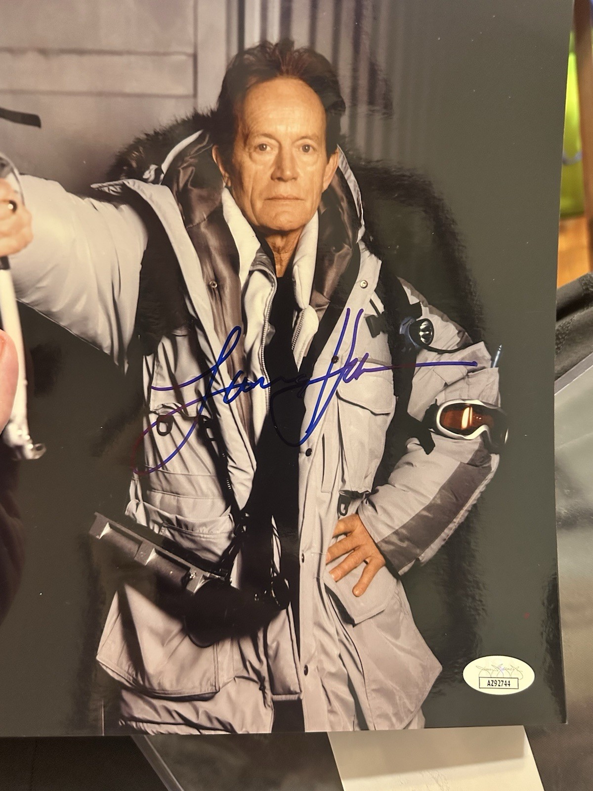 certified signed 8×10 photo JSA Coa Lance Henrikson Aliens