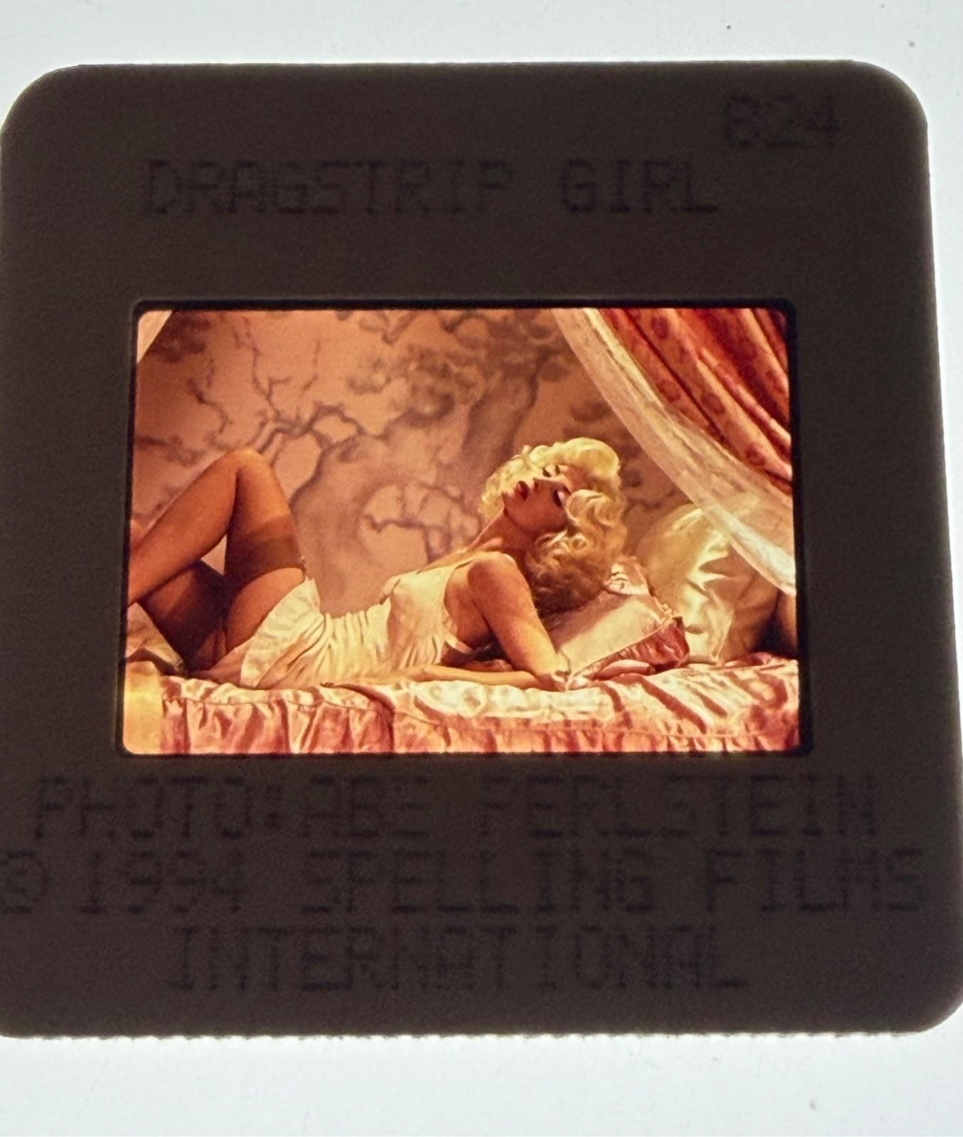 TRACI LORDS vintage ORIGINAL 35mm SLIDE TRANSPARENCY PHOTO 1397