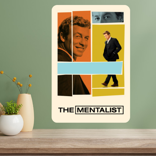 The Mentalist Classic TV Show Metal Poster Sign