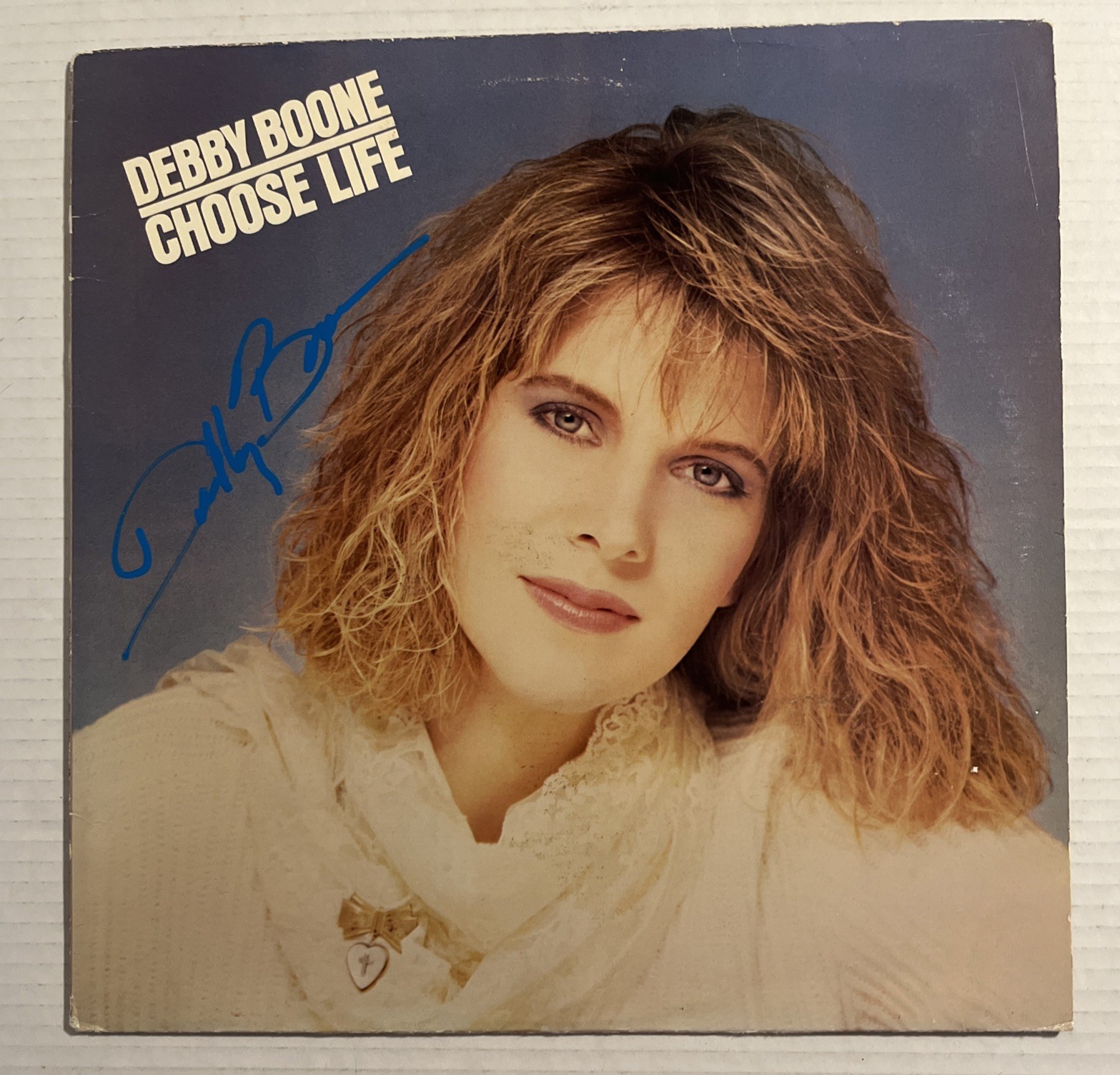 Debby Boone Autographed Record Album “Choose Life” Christian 1985 12″ LP Vinyl