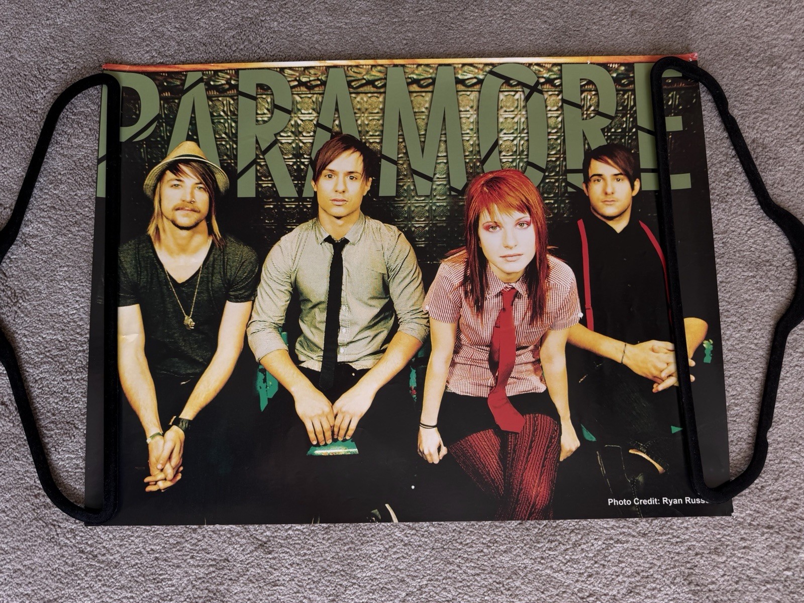 Paramore 18×24 Misery Business Single Cover Poster 2007 RARE Hayley Williams