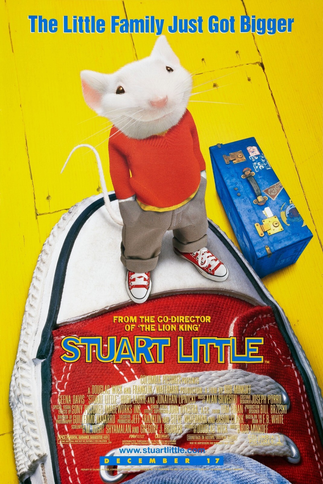 Stuart Little movie poster – 11″ x 17″ inches