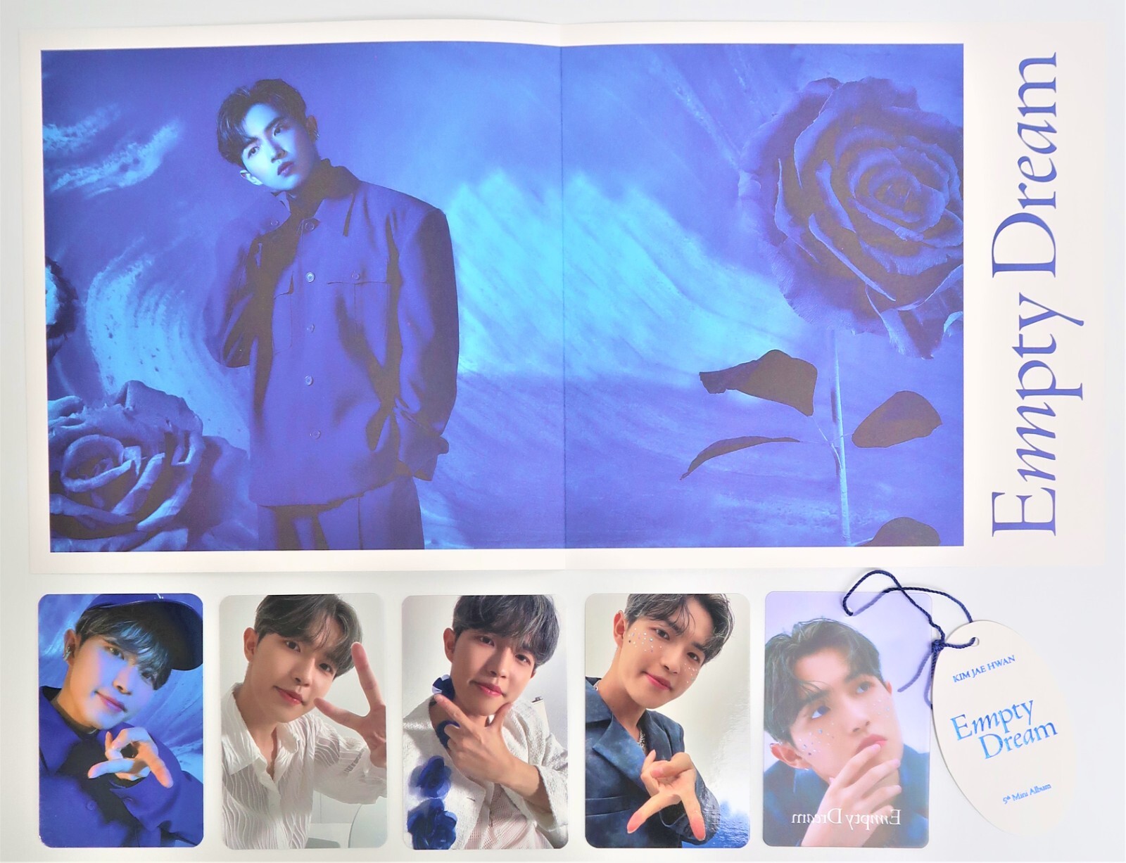 Kim Jae Hwan – Empty Dream 5th Mini Album Signed Promo CD 2022 Wanna One