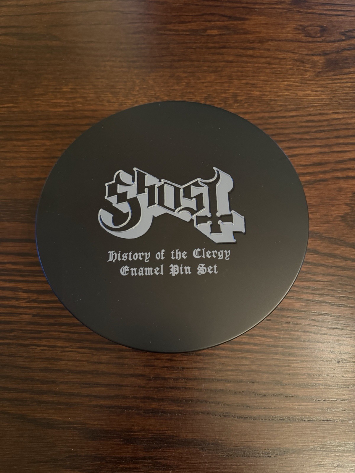Ghost Band Official History Of The Clergy Enamel Pin Set 2023 Merch