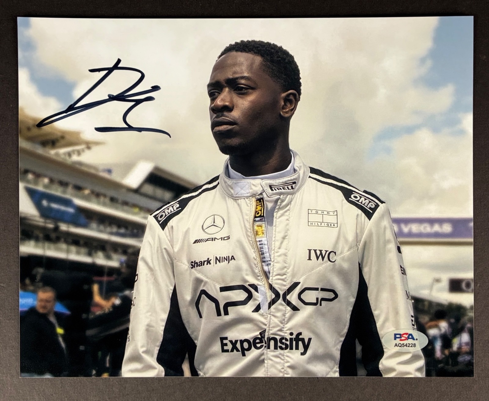 DAMSON IDRIS SIGNED 8×10 PHOTO PSA DNA AUTOGRAPH F1 THE MOVIE