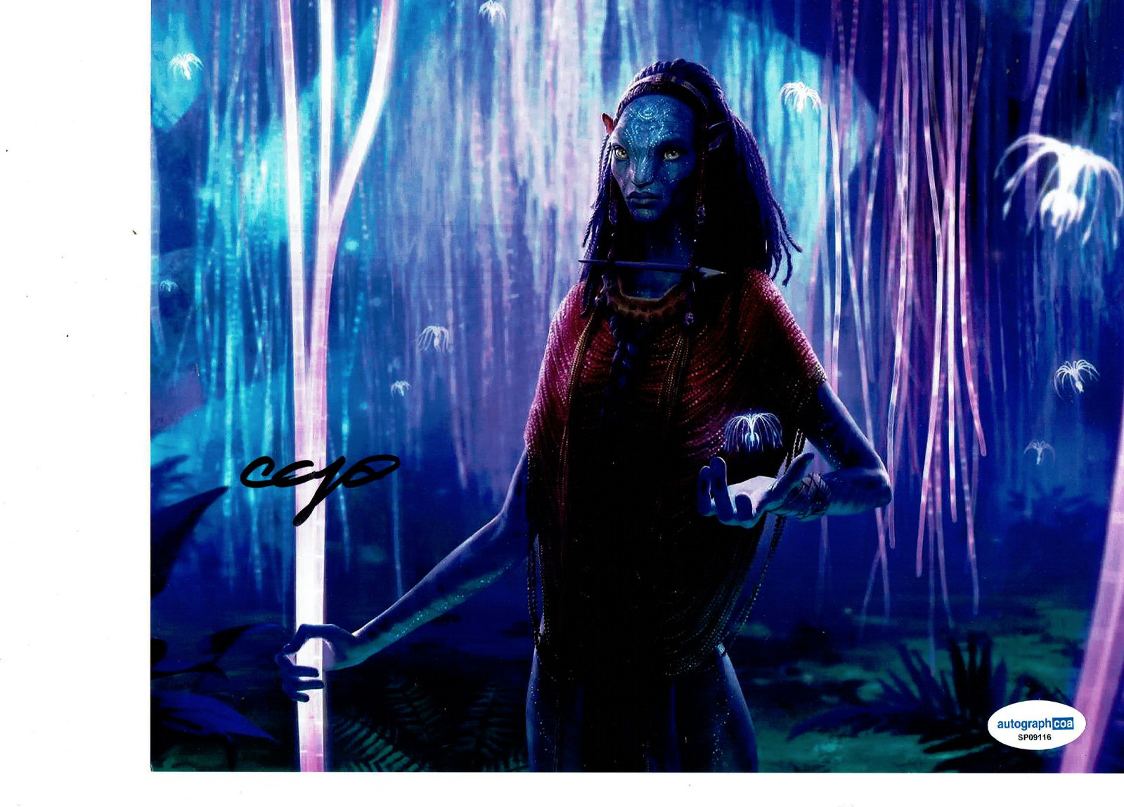 Avatar CCH Pounder autographed 8×10 color Photo Certified