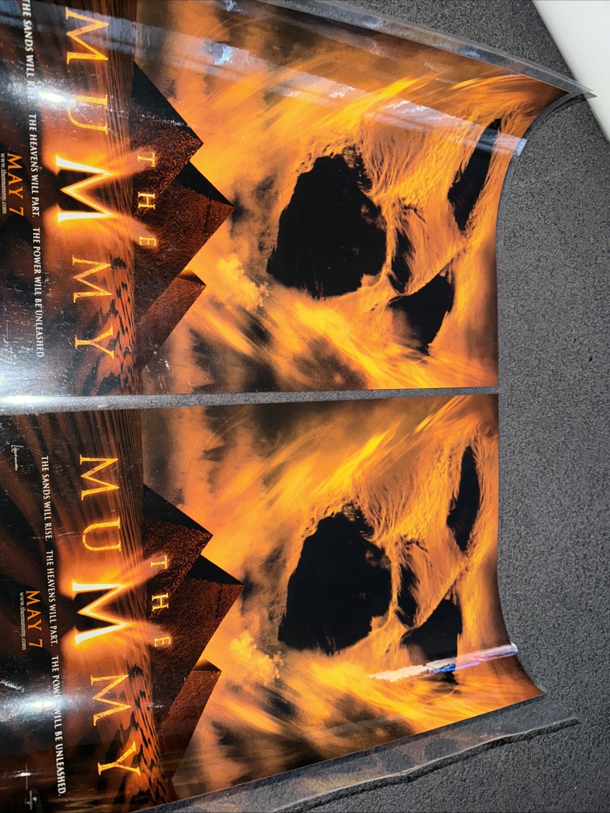 2 Laminated The MUMMY movie posters : Brendan Fraser, Rachel Weisz : 11” x 17”