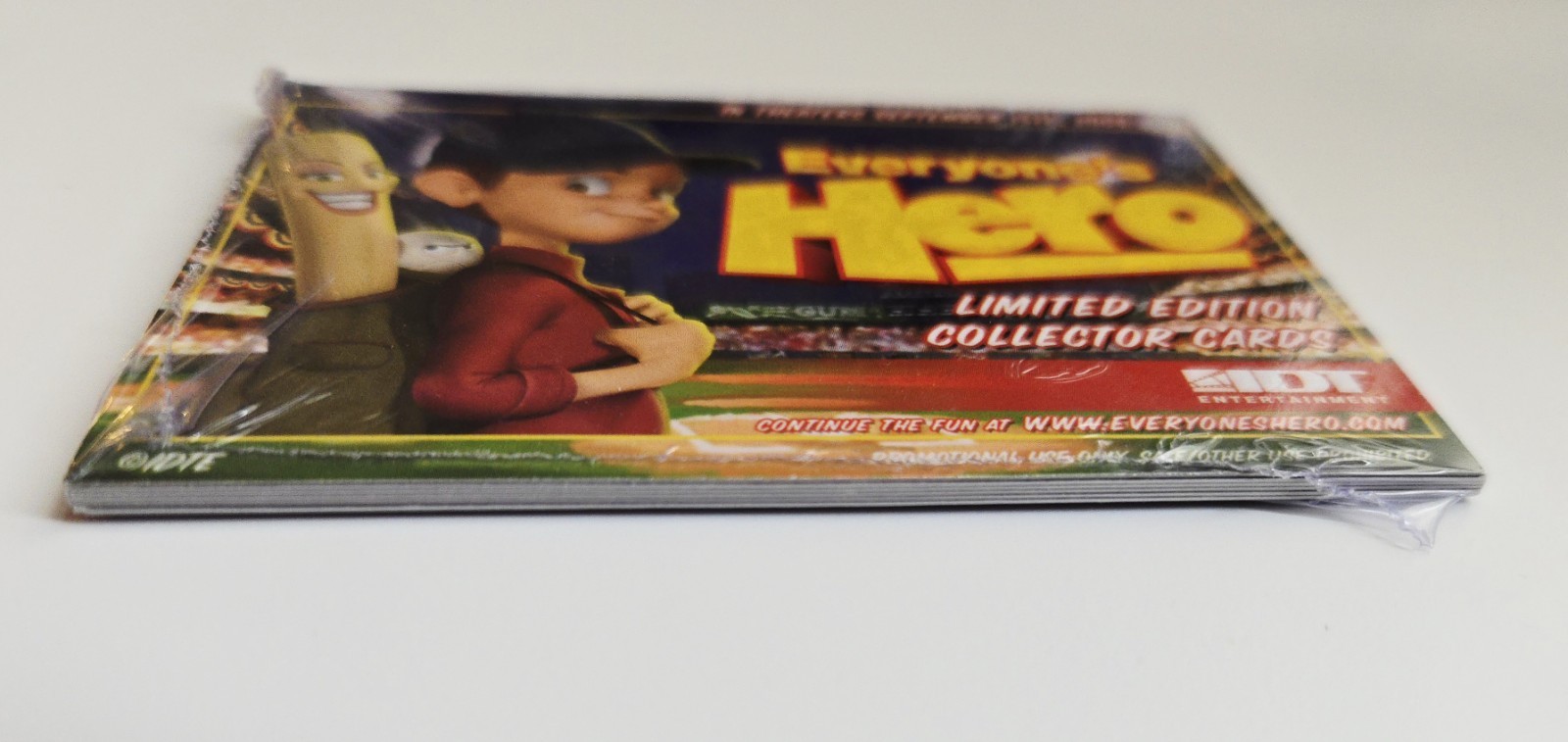 VINTAGE 2006 EVERYONE’S HERO MOVIE PROMO CARD SET ROBIN WILLIAMS BABE RUTH FILM