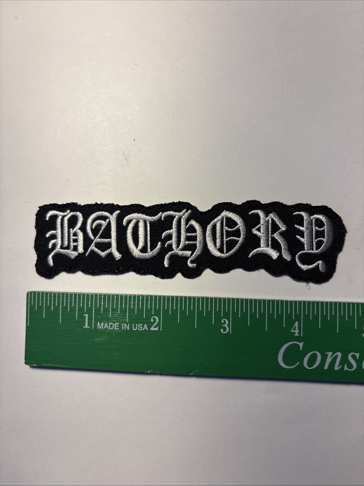 BATHORY BLACK METAL Embroidered Patch Iron on
