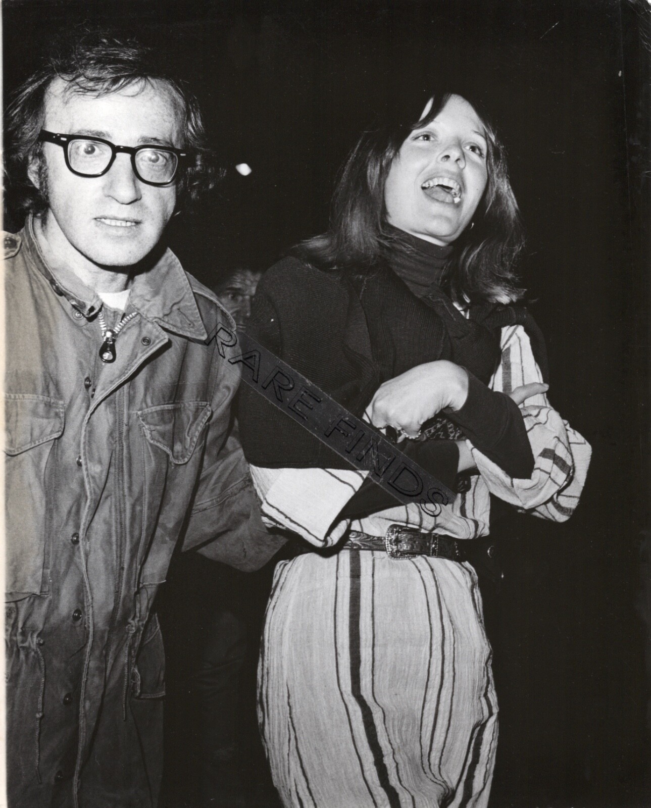 Woody Allen Diane Keaton Original Type 1 Photo Vintage 8×10 Memorabilia