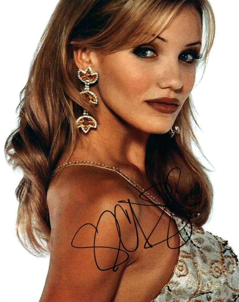 Cameron Diaz signed 8×10 Picture Photo Pic autograph with COA