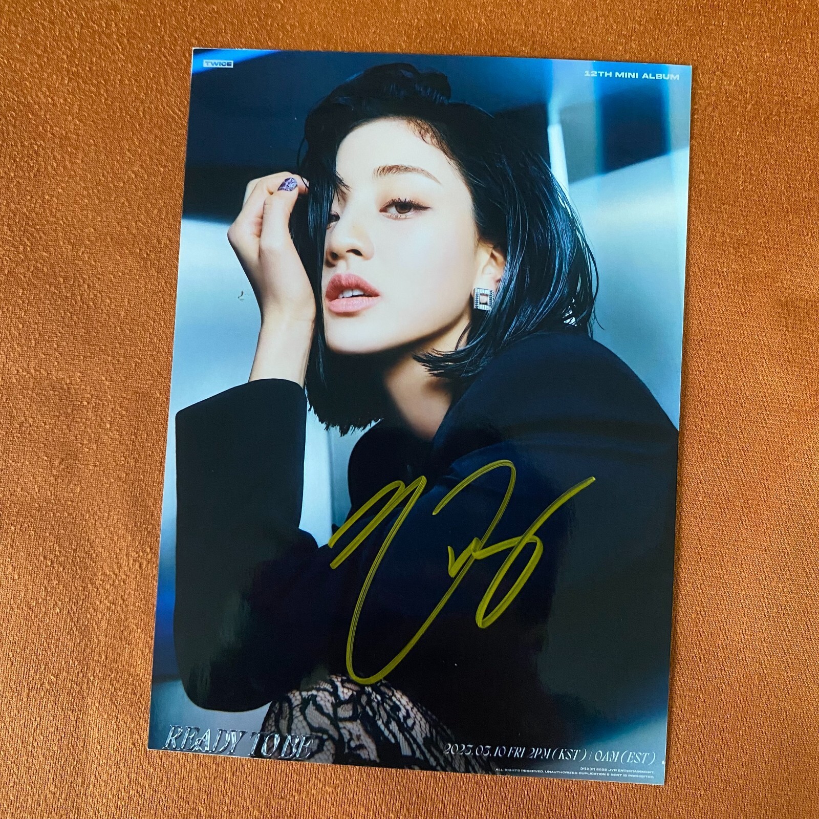 TWICE Ready TO Be Autographed Signed Photo 4*6 K-POP Collection 2024B