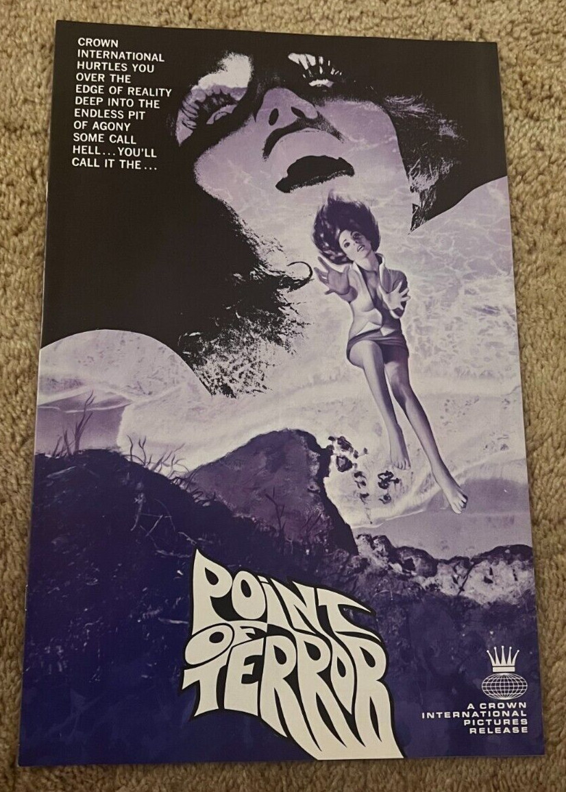 POINT OF TERROR 1971 PRESSBOOK PETER CARPENTER DYANNE THORNE
