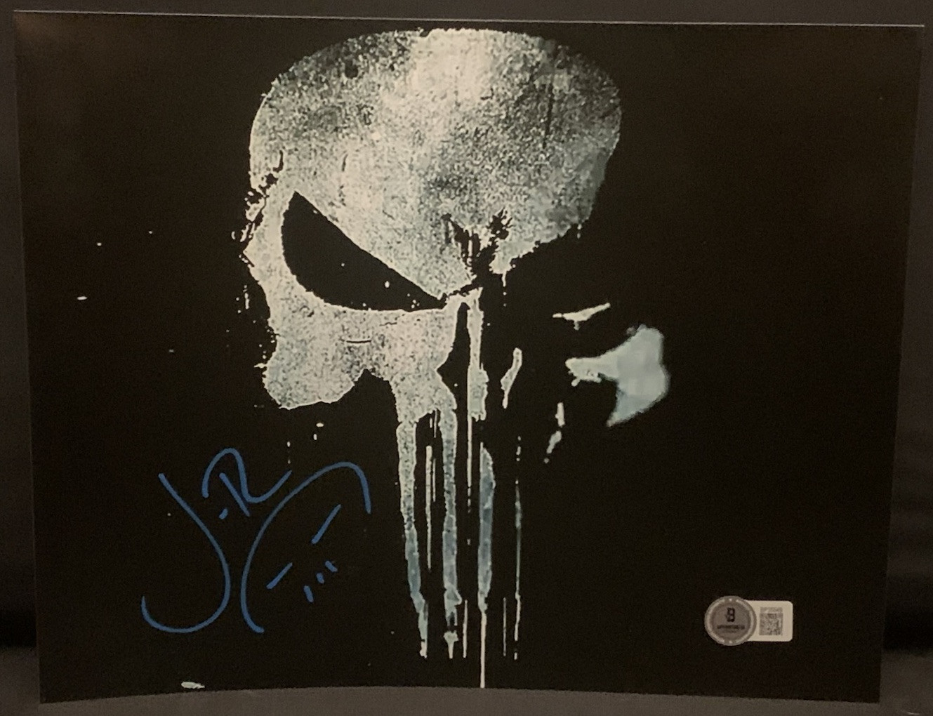 Jon Bernthal Signed Autographed Punisher 8×10 Marvel Beckett COA