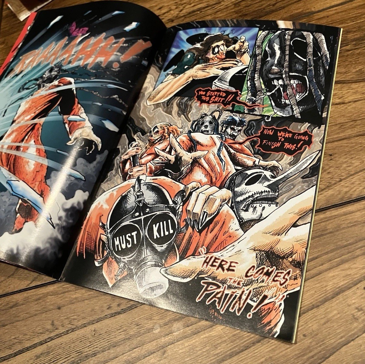 RARE Slipknot Comic Book #1 + Maggot Snack (2000) Vintage S/T Album Era Promo