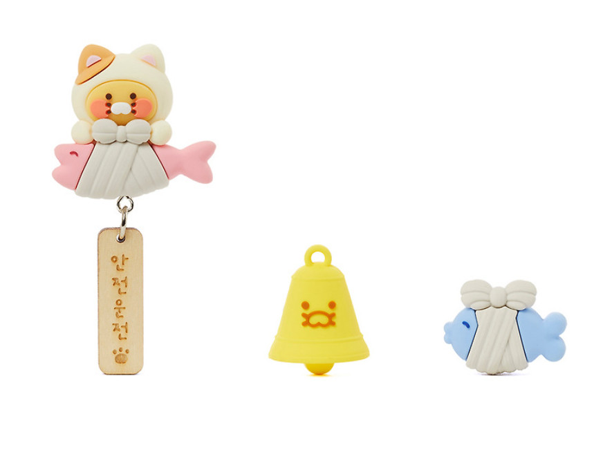 Kakao Friends Safe Driving Cat Air Vent Figure Choonsik Vehicles Interior Deco