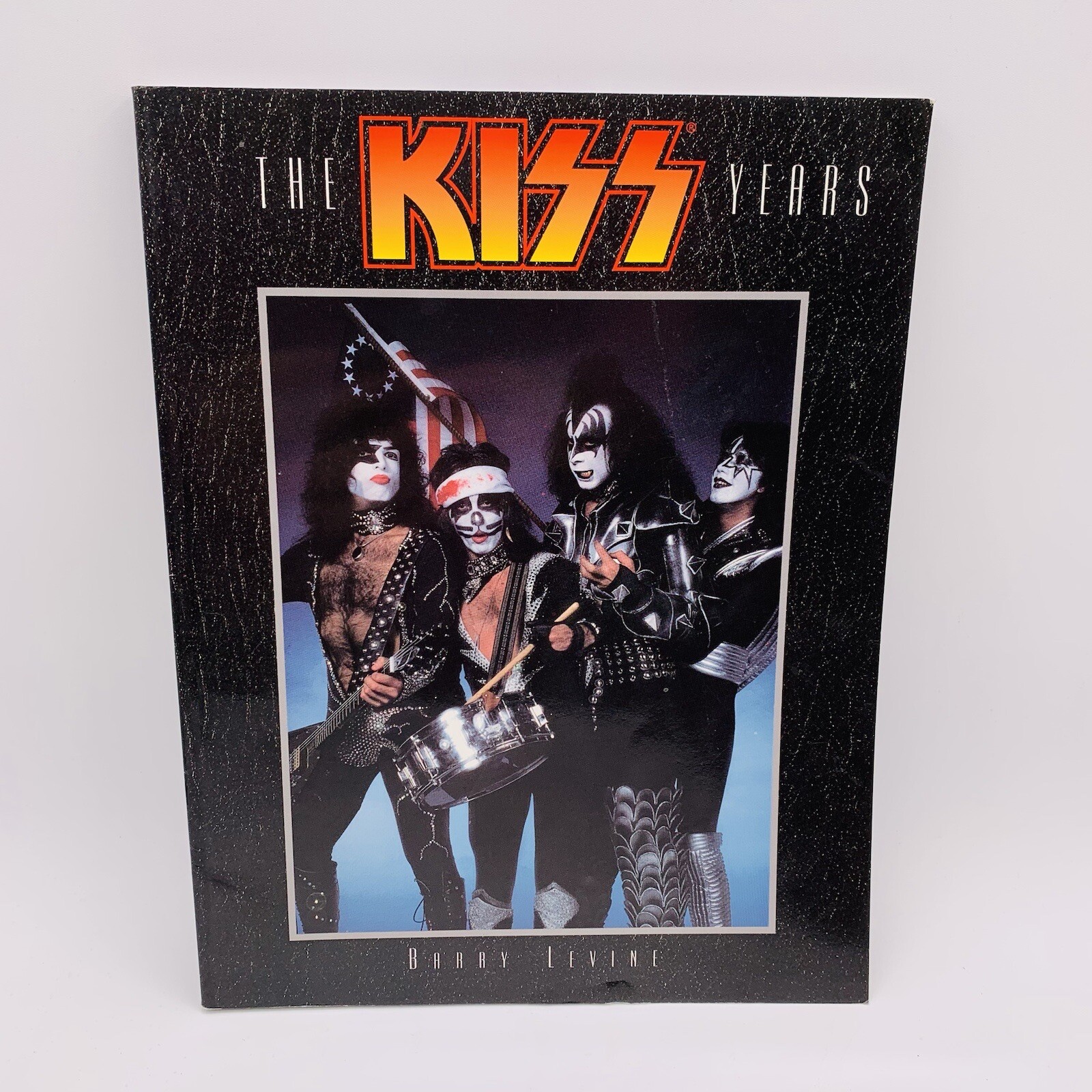 The Kiss Years By Barry Levine Softcover Book Picture Book Rare 1997 Slight Wear