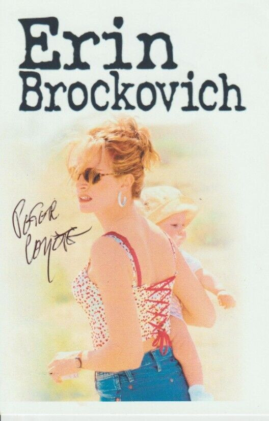 Peter Coyote Signed Autographed 4×6 Photo Erin Brockovich