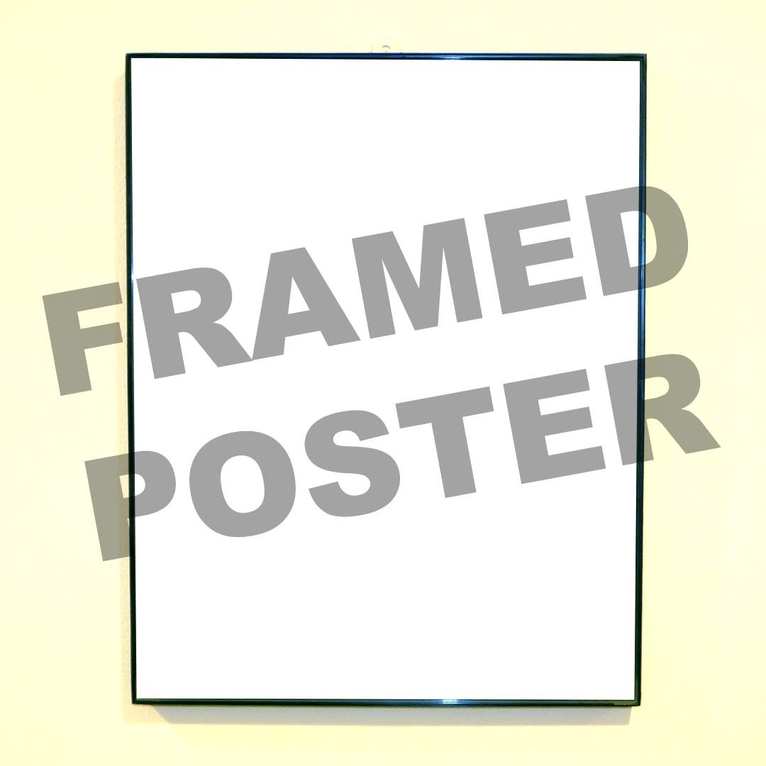 11×17 or 11×14 FRAMED POSTER OPTION – Add On with Purchase of Promo Poster